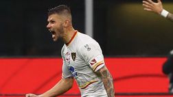 Lecce, Calderoni: “Gol contro il Milan? L’ho presa bene: che gioia”