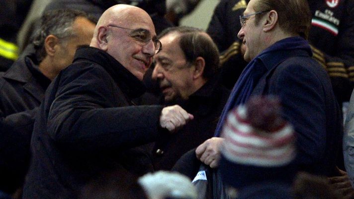 Paolo Berlusconi e Adriano Galliani