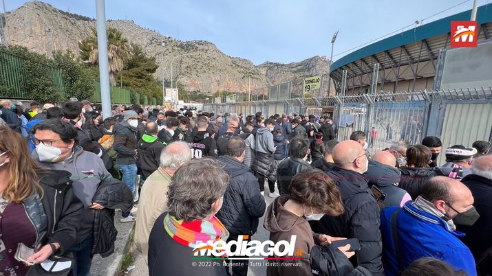 Palermo-Padova, aggiornamento settore ospiti: emessi 357 tagliandi Palermo