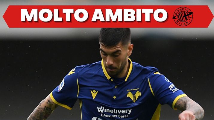 Mattia Zaccagni (centrocampista Hellas Verona), obiettivo di calciomercato del Milan | AC Milan News (Getty Images) 