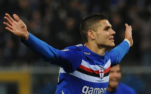 Mauro Emanuel Icardi in Samp-Genoa 2012 Mauro Emanuel Icardi in Samp-Genoa 2012