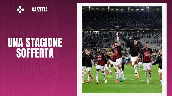 Milan, festeggiamenti contro la Juventus