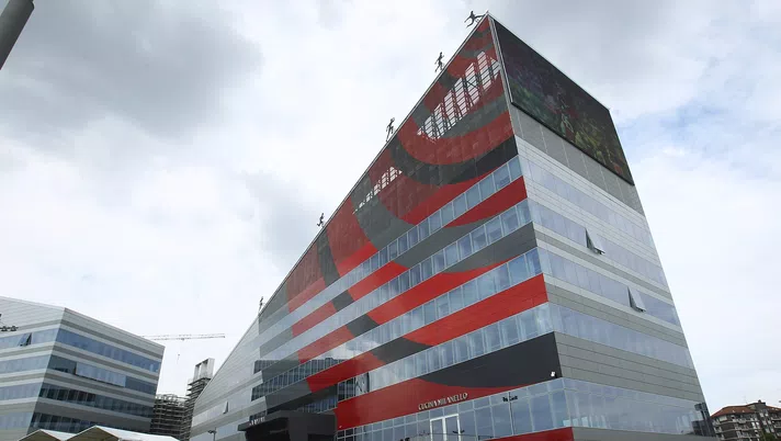 Casa Milan, sede del club rossonero (getty images)
