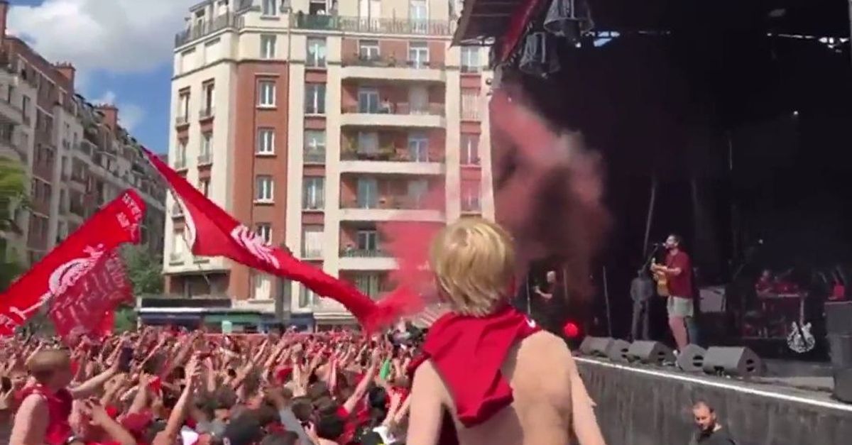 Liverpool Real Madrid, invasione dei tifosi ‘Reds’ a Parigi | VIDEO