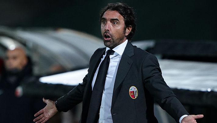 ASCOLI PICENO, ITALY - OCTOBER 20: Valerio Bertotto head coach of Ascoli Calcioduring the Serie B match between Ascoli Calcio and AC Reggiana at Stadio Cino e Lillo Del Duca on October 20, 2020 in Ascoli Piceno, Italy. (Photo by Danilo Di Giovanni/Getty Images) Bertotto