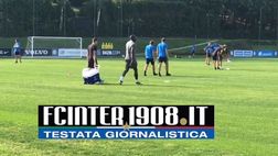 VIDEO FCIN1908 / Inter, seduta pomeridiana in vista dello Slavia: in gruppo anche Lukaku
