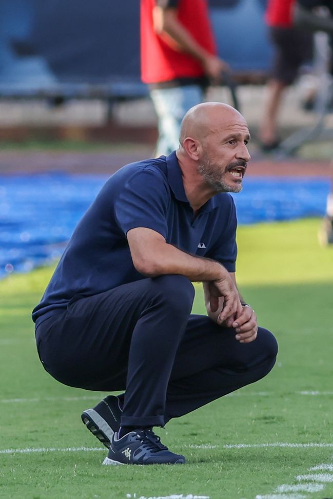 GERMOGLI PH: 21 AGOSTO 2022 EMPOLI STADIO CARLO CASTELLANI SERIE A EMPOLI VS FIORENTINA NELLA FOTO MISTER VINCENZO ITALIANO Italiano Fiorentina