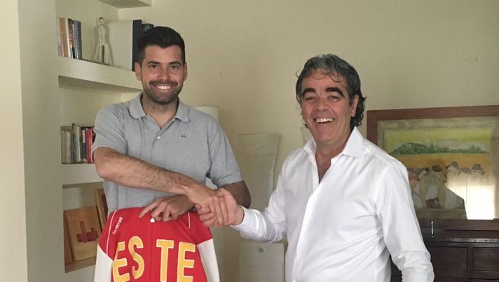 Florindo col vice presidente Marchetti Florindo col vice presidente Marchetti