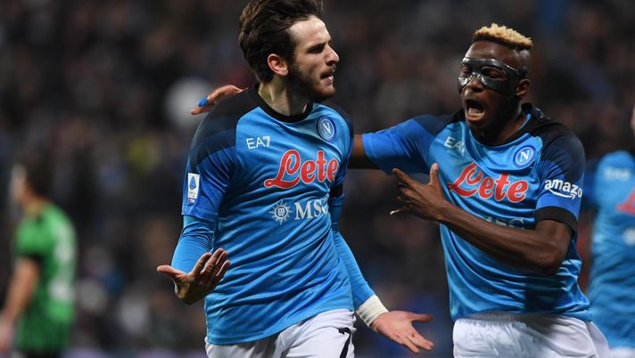 Serie A, Sassuolo-Napoli 0-2: Kvaratskhelia e Osimhen regalano 3 punti a Spalletti - immagine 1