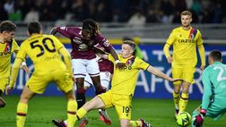 La moviola di Torino-Bologna 1-0: Rapuano sufficiente ma si perde qualche fallo