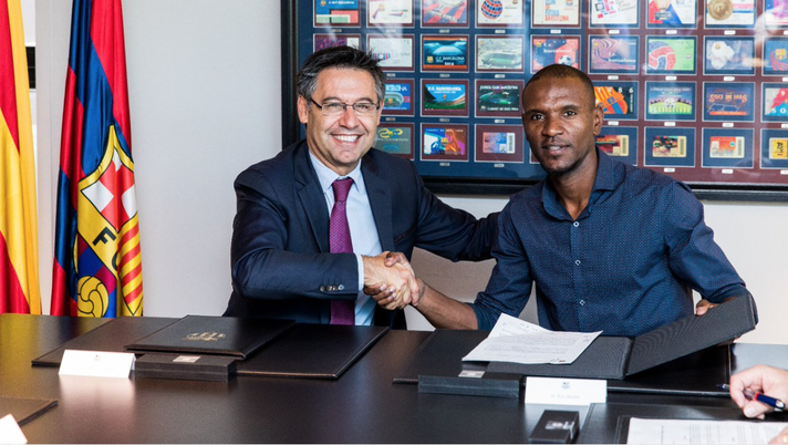 Barcellona, Bartomeu: “Abidal torna a casa come ambasciatore del blaugrana nel mondo” Barcellona, Bartomeu: “Abidal torna a casa come ambasciatore del blaugrana nel mondo”