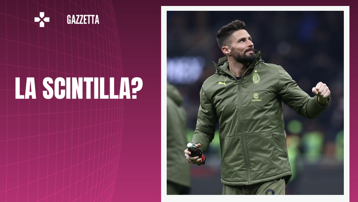 Olivier Giroud attaccante AC Milan
