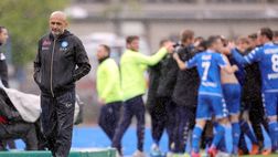 Napoli, striscione contro Spalletti: “Ti rendiamo la Panda, basta te ne vai”