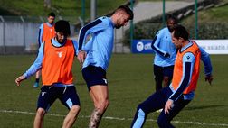 FORMELLO – Niente prove tattiche per Immobile e Leiva, out Lulic
