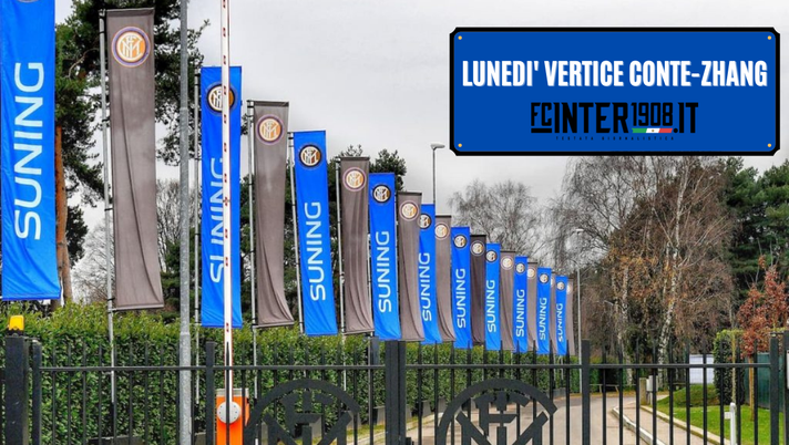 Inter, ieri incontro Conte-dirigenza: richieste e dettagli. &#8220;Zhang assente, domani vertice&#8221; 