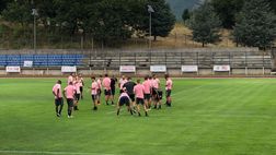 VIDEO Ritiro Palermo, primo allenamento a San Gregorio Magno: squadra in campo