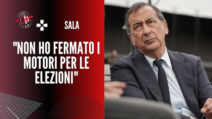 Sindaco Giuseppe Sala Nuovo Stadio Milano