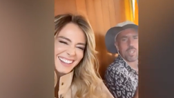 VIDEO / Diletta, il regalo per Ribery è tutto da ridere. E Franck: “È cool!”