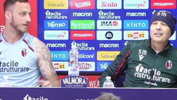 Mihajlovic sfida Arnautovic: “Quante lingue parli?”. Il siparietto | VIDEO