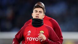 Roma, ripresa degli allenamenti verso la Juventus. Dybala parzialmente in gruppo