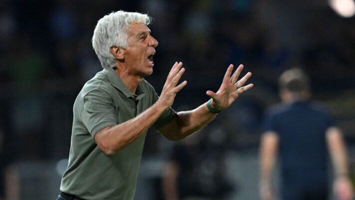Gasperini: “Zapata merita e gioca! Scamacca-De Ketelaere? Tre gol in due, difficile ne facciano 40” - immagine 1