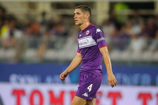 GERMOGLI PH: 13 AGOSTO 2021 FIRENZE STADIO ARTEMIO FRANCHI COPPA ITALIA FIORENTINA VS COSENZA NELLA FOTO MILENKOVIC GERMOGLI PH: 13 AGOSTO 2021 FIRENZE STADIO ARTEMIO FRANCHI COPPA ITALIA FIORENTINA VS COSENZA NELLA FOTO MILENKOVIC