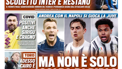 Prima Pagina, Tuttosport: “Ma non è solo colpa di Pirlo. Conte-Lukaku, scudetto Inter e restano”