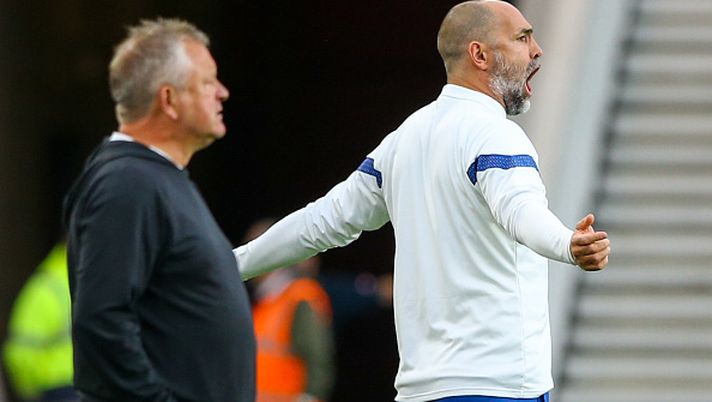 MIDDLESBROUGH, ENGLAND - JULY 22: Marseilles head coach Igor Tudor shouts instructions to his team from the technical area during the Football Friendly match between Middlesbrough and Olympique de Marseille at Riverside Stadium on July 22, 2022 in Middlesbrough, England. (Photo by Alex Dodd - CameraSport via Getty Images) TUDOR AMPLIFICA EL NINO MARAVILLA...