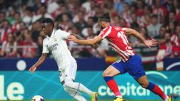 Derby di Madrid, i tifosi dell’Atleti contro Vinicius: “Sei una scimmia”