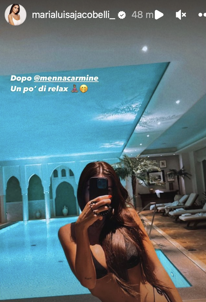 Marialuisa Jacobelli, relax dopo il workout: lo scatto in bikini è da urlo- immagine 2