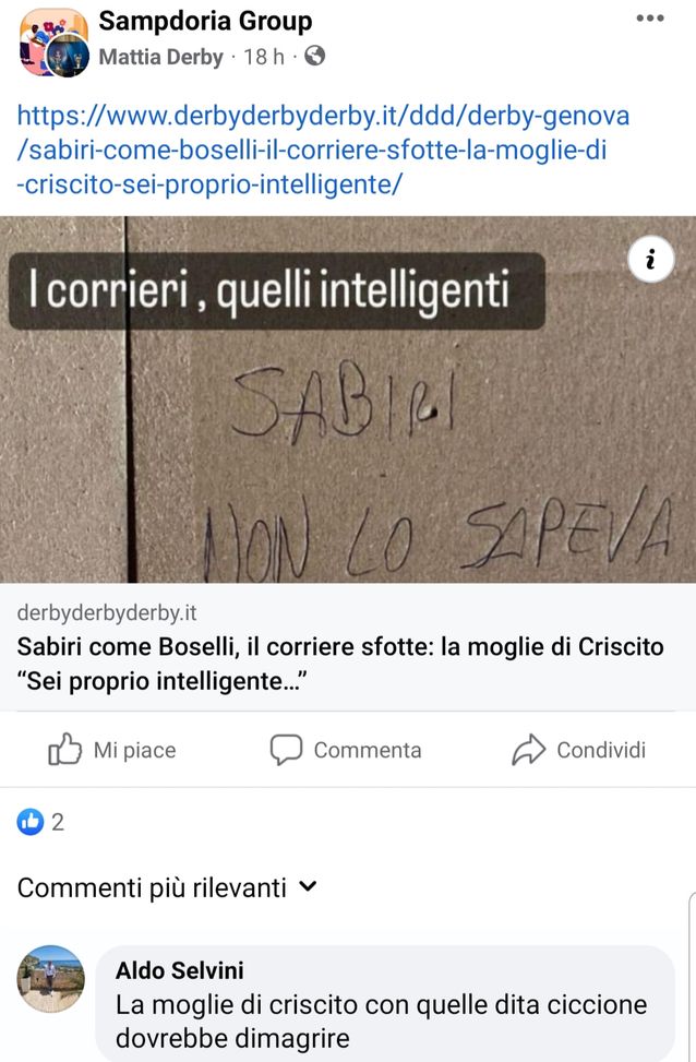 Le dita di Pamela e il mestiere del corriere: Genova, continua il derby della spedizione…- immagine 2