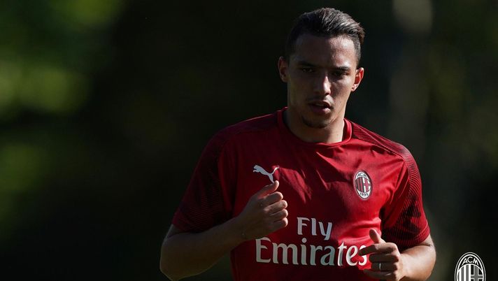 Ismael Bennacer, centrocampista del Milan, foto @acmilan 