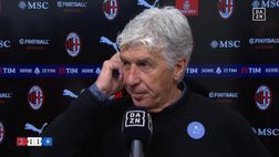 Gasperini: “Partita difficile, merito del Milan. Rigore? Contro di loro credito da smaltire”