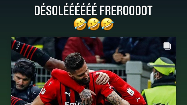 Olivier Giroud Rafael Leao