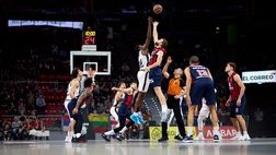 Eurolega basket, Baskonia supera la Virtus Bologna 90-79