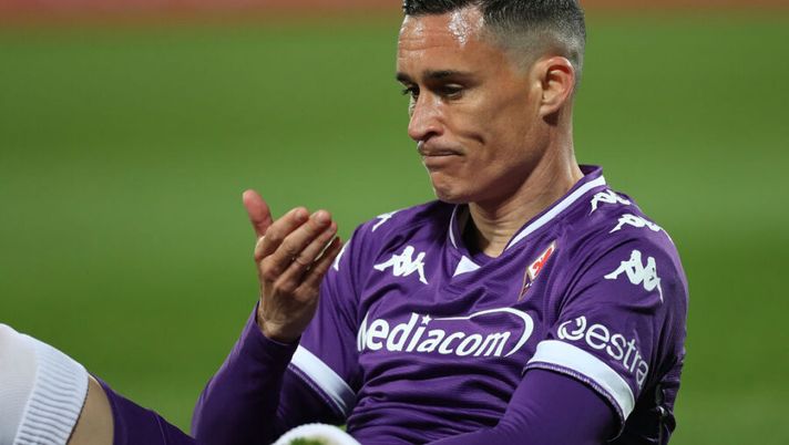 FLORENCE, ITALY - APRIL 11: Jose' Maria Callejon of ACF Fiorentina reacts during the Serie A match between ACF Fiorentina and Atalanta BC at Stadio Artemio Franchi on April 11, 2021 in Florence, Italy. (Photo by Gabriele Maltinti/Getty Images) TOP E FLOP – Kovalenko, Hernani, Callejon, Maleh, Erlic, Udogie, Zoet, Ekuban: tutte le pagelle- immagine 1
