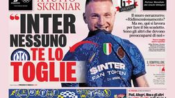 Prima Pagina, La Gazzetta dello Sport: “A tutto Skriniar: Inter, nessuno te lo toglie”