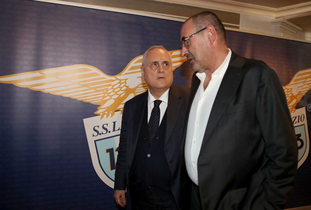Lotito e Sarri