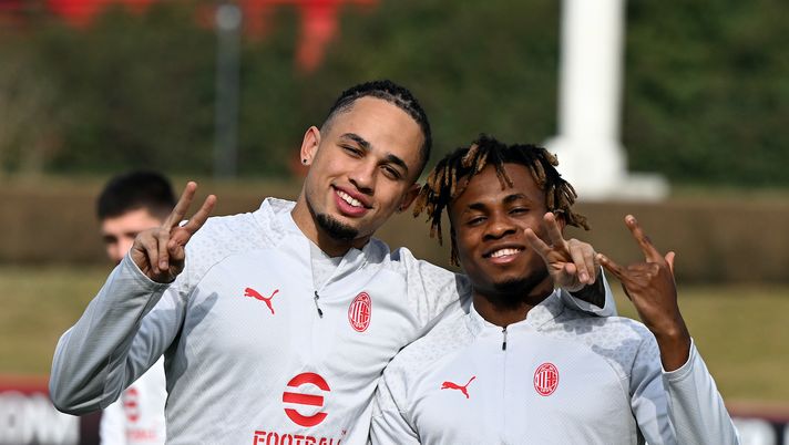 Okafor Chukwueze AC Milan allenamento Milanello