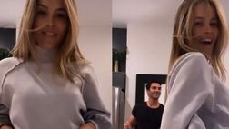 VIDEO / La fidanzata del Pocho Lavezzi balla scatenata: standing ovation