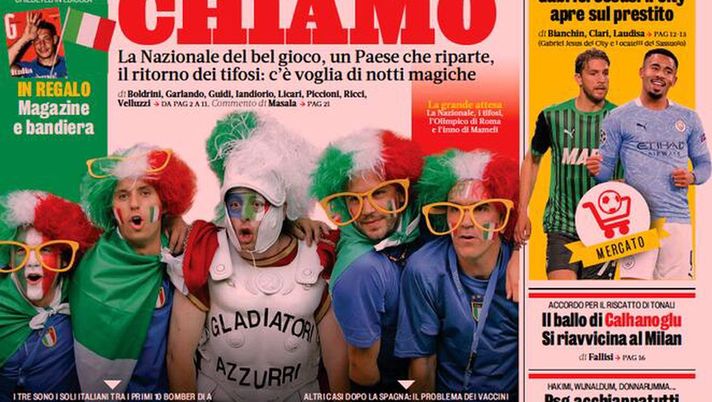 BUONGIORNO CITTACELESTE – LE PRIME PAGINE DEI PRINCIPALI QUOTIDIANI SPORTIVI – GUARDA 