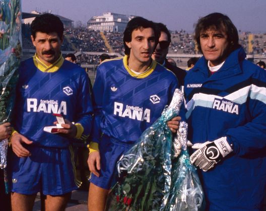 GETTY IMAGES 1990 Viaggio negli sponsor del Verona dagli anni 80 a oggi- immagine 2