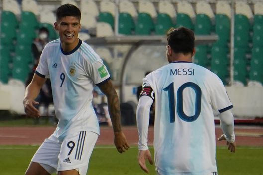 Joaquin Correa con l'Argentina Joaquin Correa con l'Argentina
