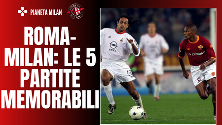 Qui Alessandro Nesta in azione durante Roma-Milan 1-2, 2004 (foto Getty Images) Alessandro Nesta, Roma-Milan 1-2, 2004