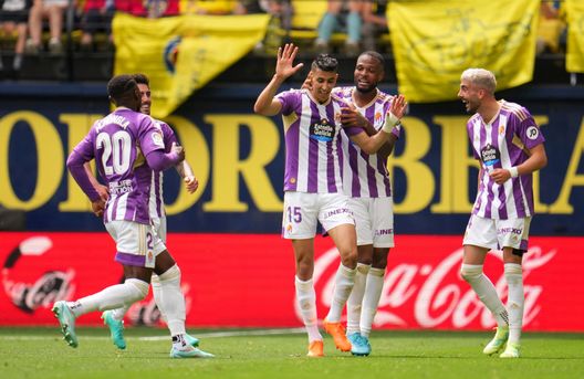 Jawad El Yamiq festeggia il gol (Photo by Aitor Alcalde/Getty Images)