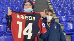 Genoa, il regalo di Natale è la maglietta di Biraschi: bimbo impazzisce