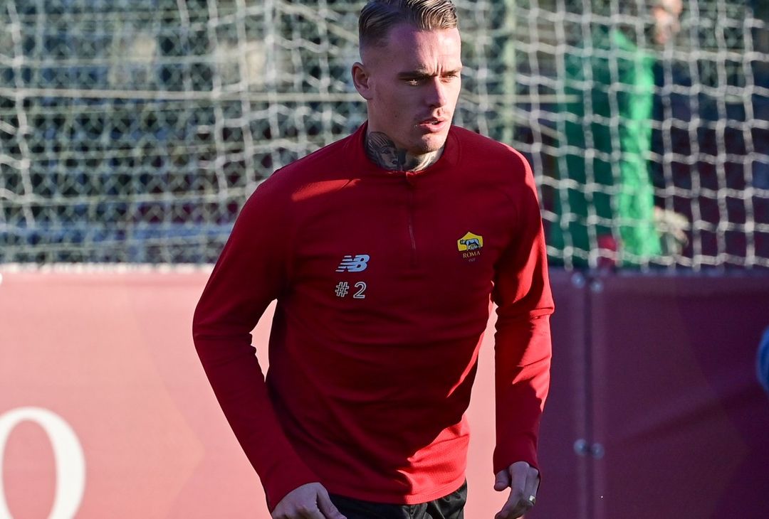 Mourinho respira: a Trigoria Pellegrini e Kumbulla in gruppo – FOTO GALLERY - immagine 25