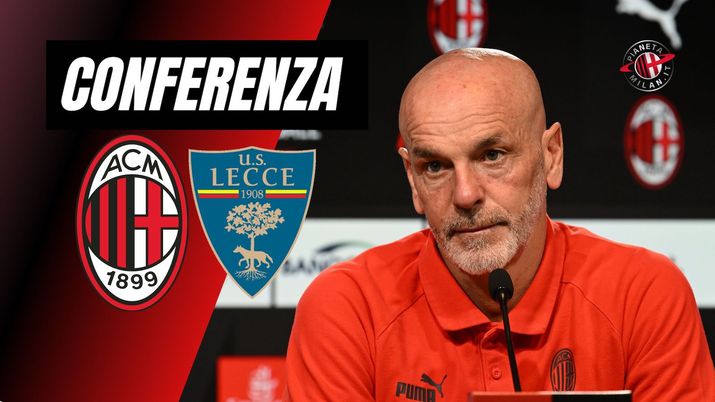 LIVE conferenza stampa Pioli Milan-Lecce 2022-2023