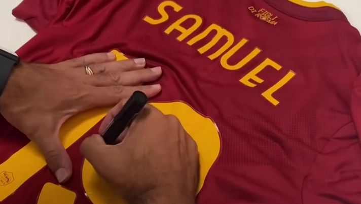 La Roma acquista un nuovo difensore: Samuel! Anzi no… SAMUEL IN VISITA A TRIGORIA