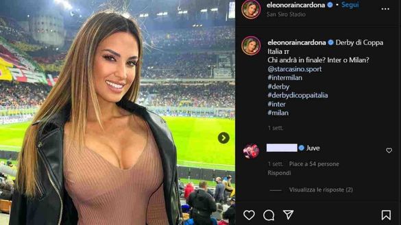 Incardona, è derby con la “cognata” Diletta: fra calcio e tv…- immagine 2